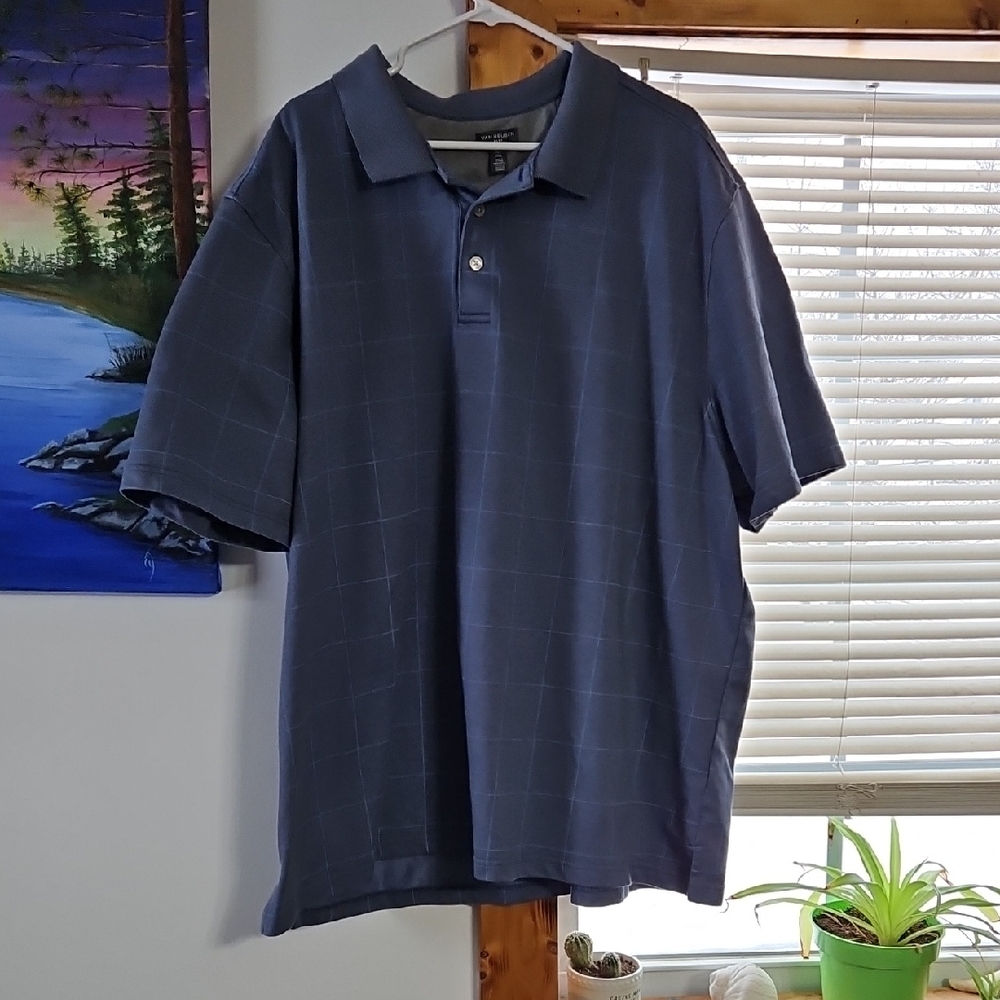 Van Heusen Dark Blue Polo Shirt